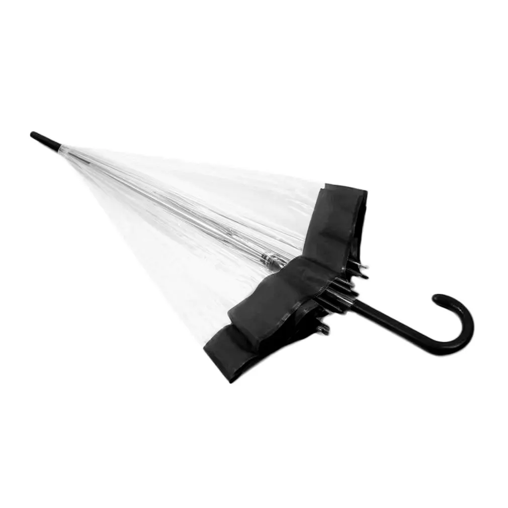 Новинка 2017 Пластиковый Прозрачный Зонтик Милый Солнечный зонтик для дождя