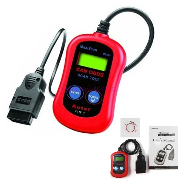 Изготовитель: DHL или Fedex 50pcs MS300 OBDII OBD2 автомобильный диагностический сканирующий