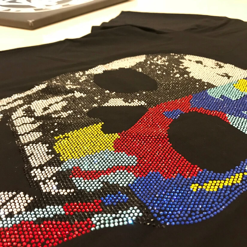 Модная теплая толстовка с капюшоном пуловер со стразами Повседневная Толстовка