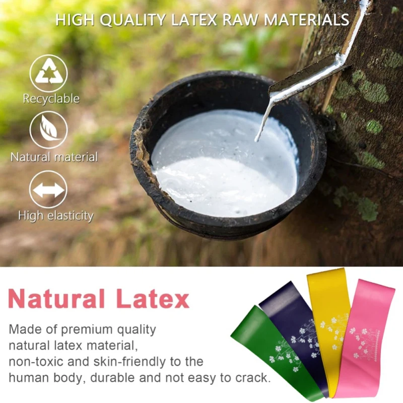 

2019 Resistance Bands Fitness Natural Latex Workout Bands Hip Elastic Bands Loop For Fitness Yoga Exercise Workout