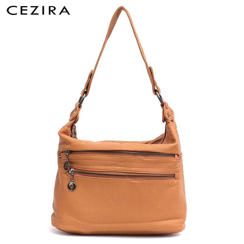 CEZIRA женская сумка-мессенджер с подушкой сумки мягкая сумка через плечо из