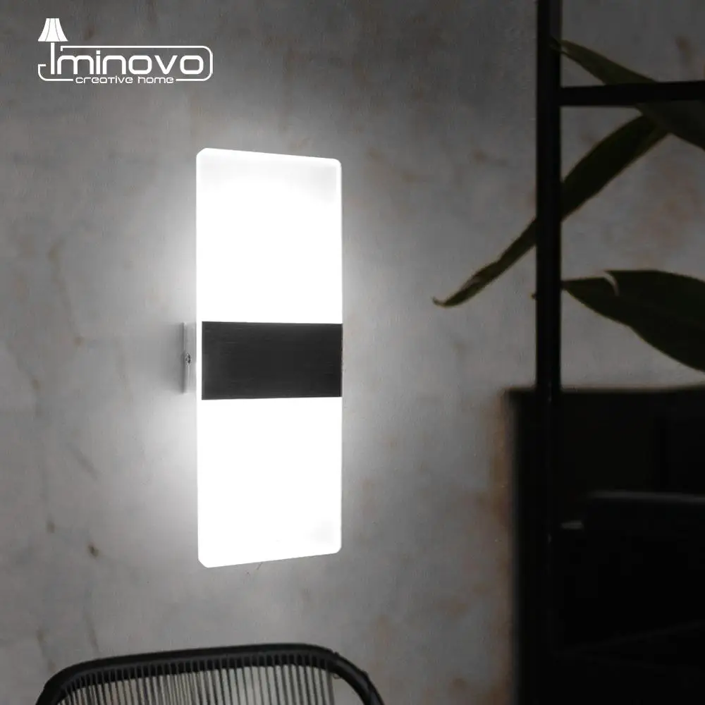 Светодиодный настенный минималистичный светильник 5 Вт 220 В переменного