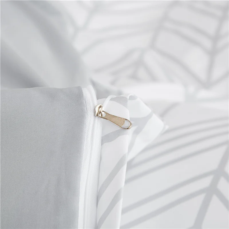 

Nordic Simple Bedding Set Geometric Comforter Cover Adults Single Queen Size Home Textiles Arrow Print Duvet Cover Pillowcase