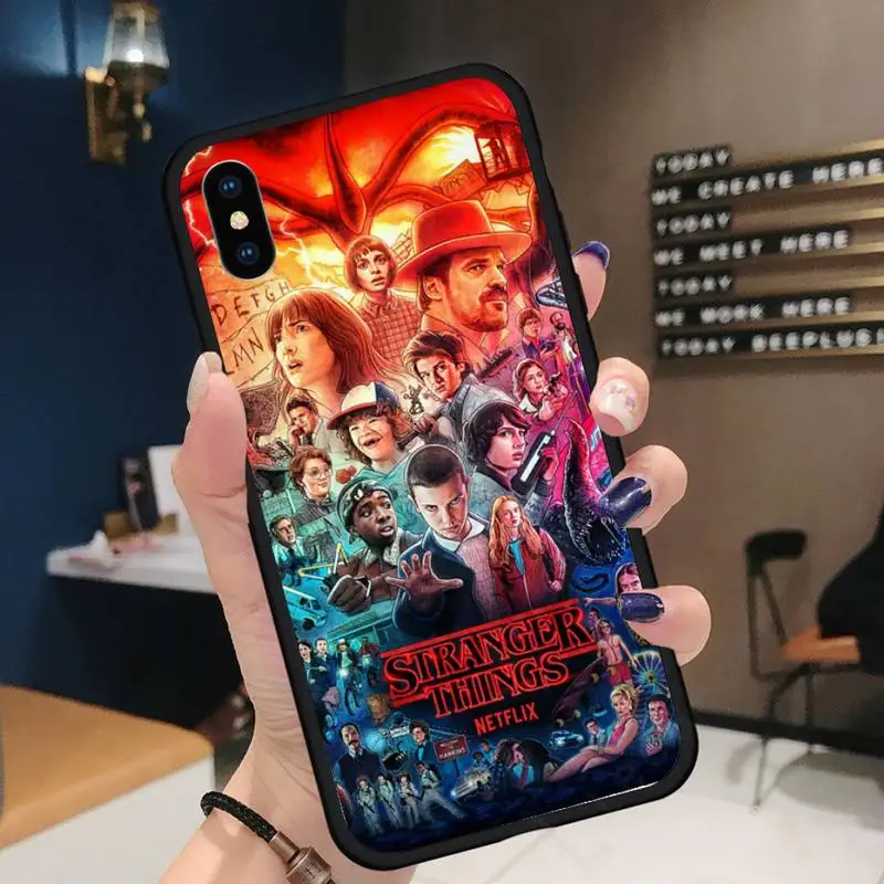 

cosas gratis Stranger things Phone Case for iPhone 11 12 mini pro XS MAX 8 7 6 6S Plus X 5S SE 2020 XR