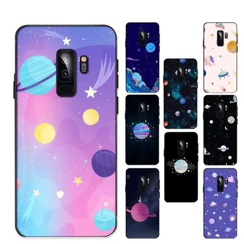 

Kawaii Planets Stars Moon Phone Case For Samsung Galaxy S 20lite S21 S21ULTRA s20 s20plus for S21plus 20UlTRA