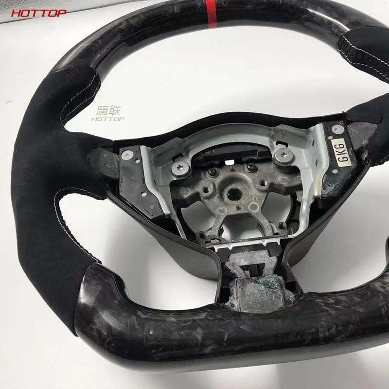 Автомобильное рулевое колесо из углеродного волокна для Nissan 370Z 2009 +|Рулевые
