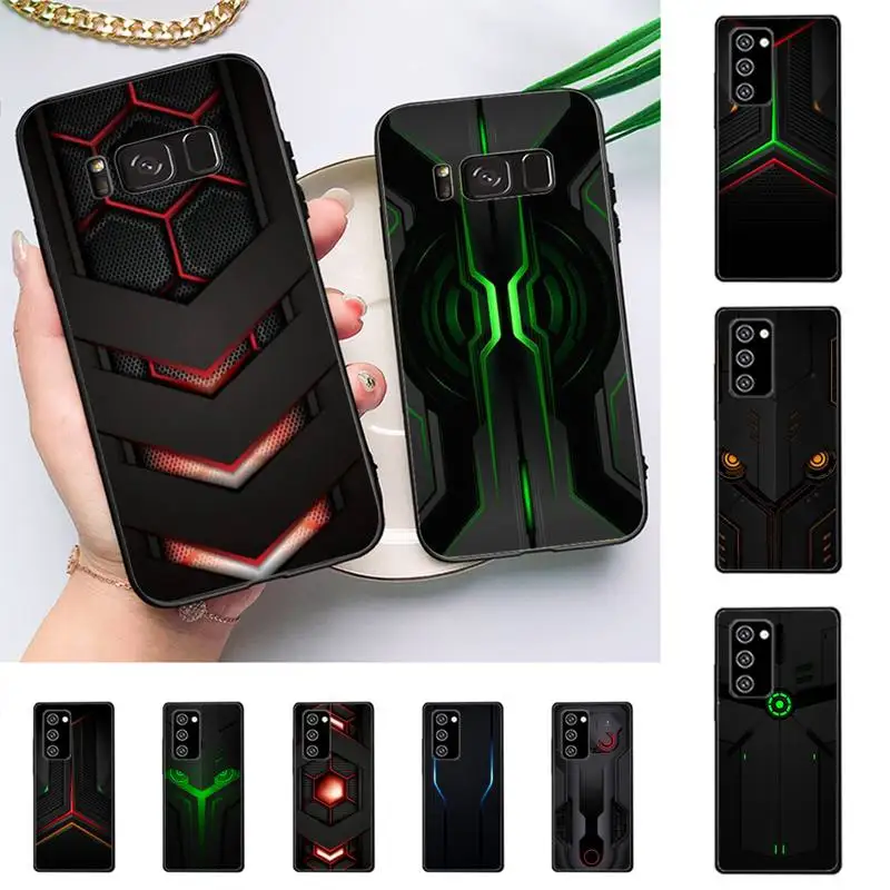 

Armor Pattern Print Phone Case For Samsung Note 10Pro Note20ultra note20 note10lite M30S Coque