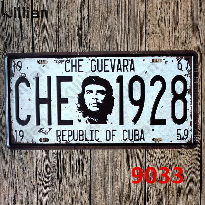 

Vintage Metal Plaque Portrait Metal Poster Private Unique Custom Number Plate Metal Painting Gift Bar Club Home Decoration