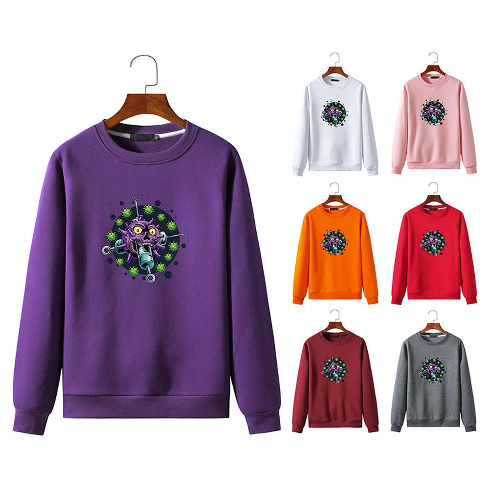 

Covrlge Sweatshirts Men New Fashion Hoodie Personalized Printing Heat Transfer Casual Long Sleeve Harajuku Sports Hooded MWW330