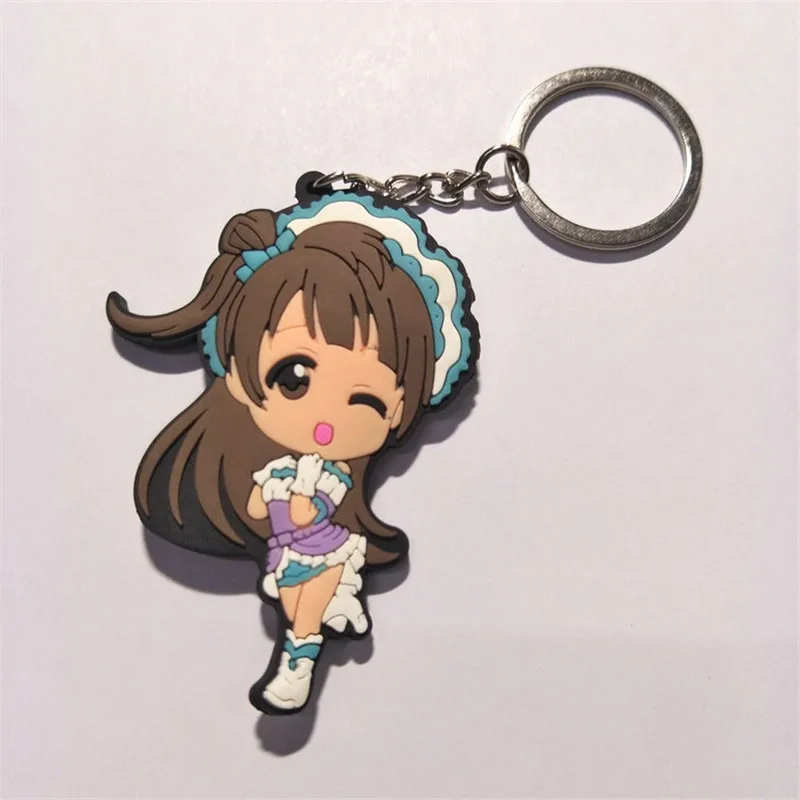 9 шт./лот аниме LoveLive! Брелок с надписью Love Live Minami koдори Nishikino Maki фигурка ПВХ
