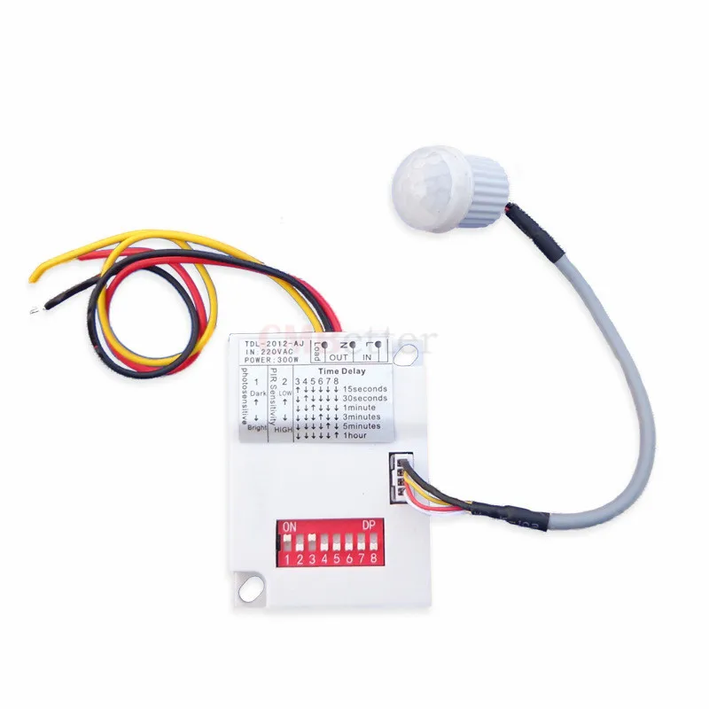 DC12v AC220V ИК инфракрасный модуль датчик тела умный светильник лампа движения