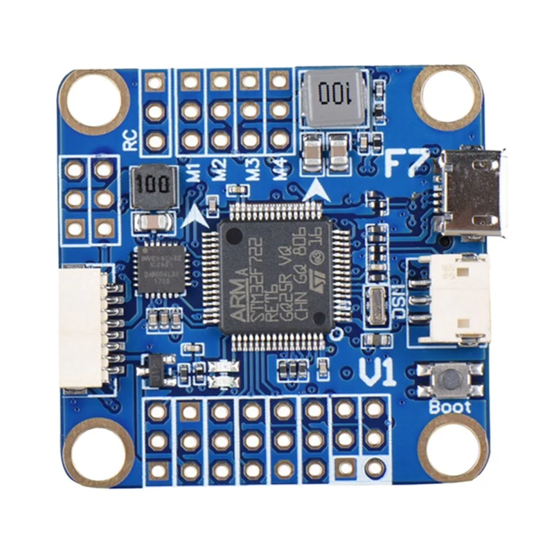 Обновленная версия F722 F7 V1 FPV F4 управление полетом с OSD барометром для