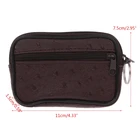 Мягкий мужской, женский, мужской держатель для карт, монет, ключей, сумка на молнии, кошелек Unesix, сумка, кошелек
