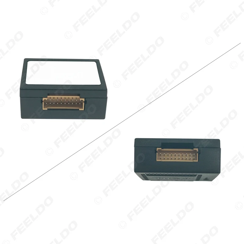 Автомобильный аудио 16-контактный DVD-плеер FEELDO адаптер питания с коробкой Canbus для