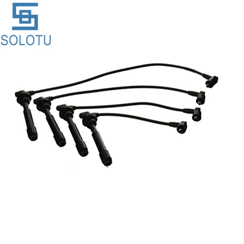 Автоматическая Свеча зажигания набор проводов кабель для COUPE ELANTRA матрица G4GC G G4GB
