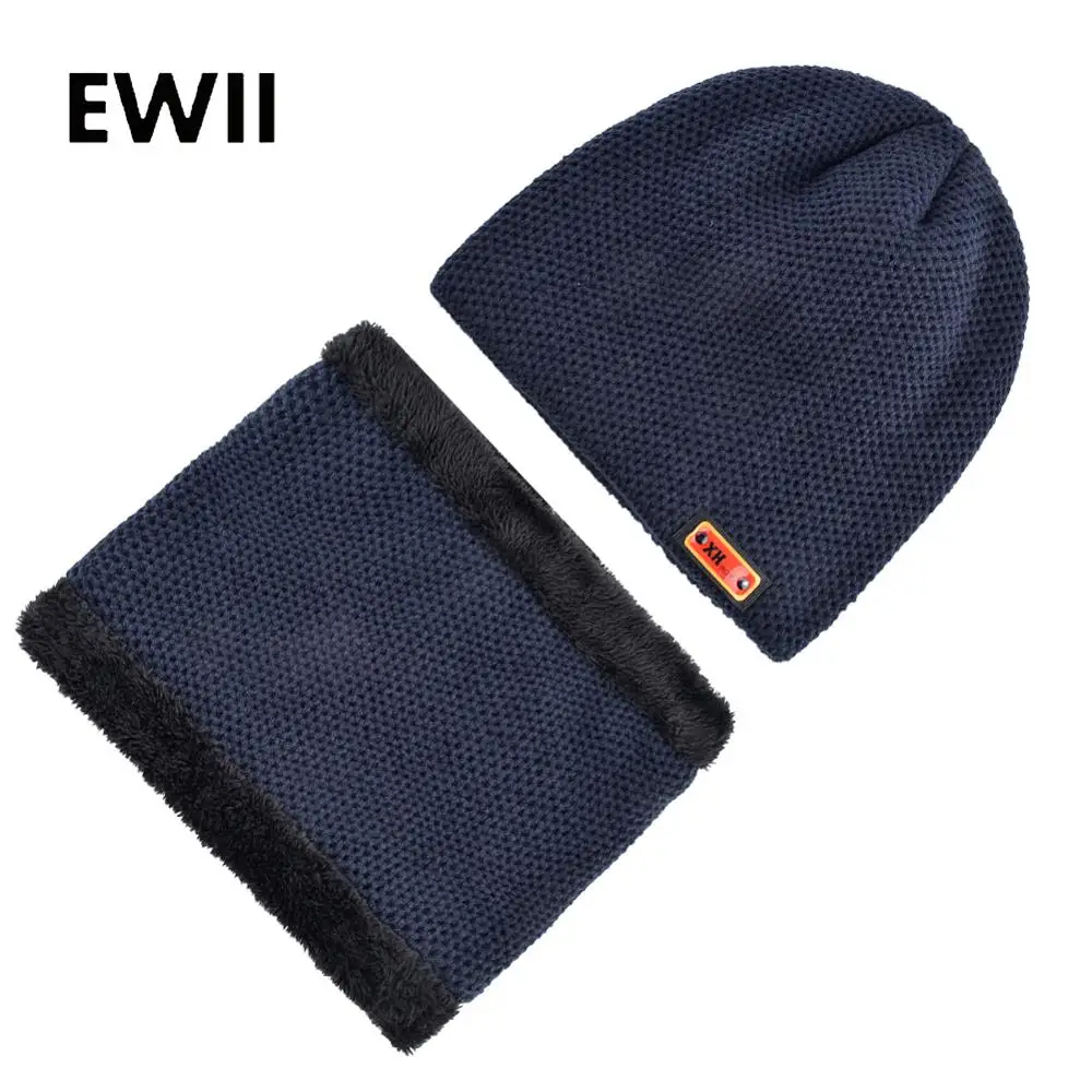 маска зимняя шапка мужская вязаная осень капор балаклава горнолыжная и снуд Шарф