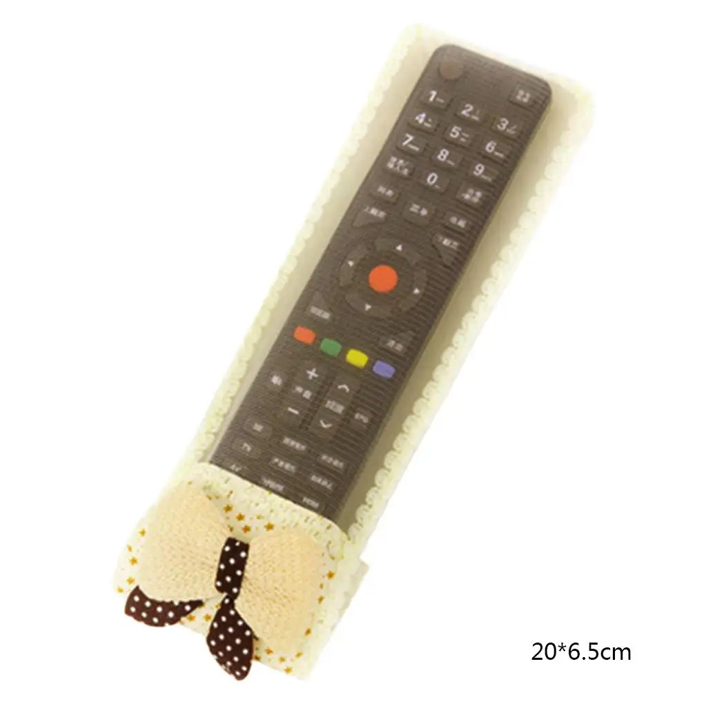 2 шт. бант Декор пыленепроницаемый ТВ кондиционер пульт дистанционного