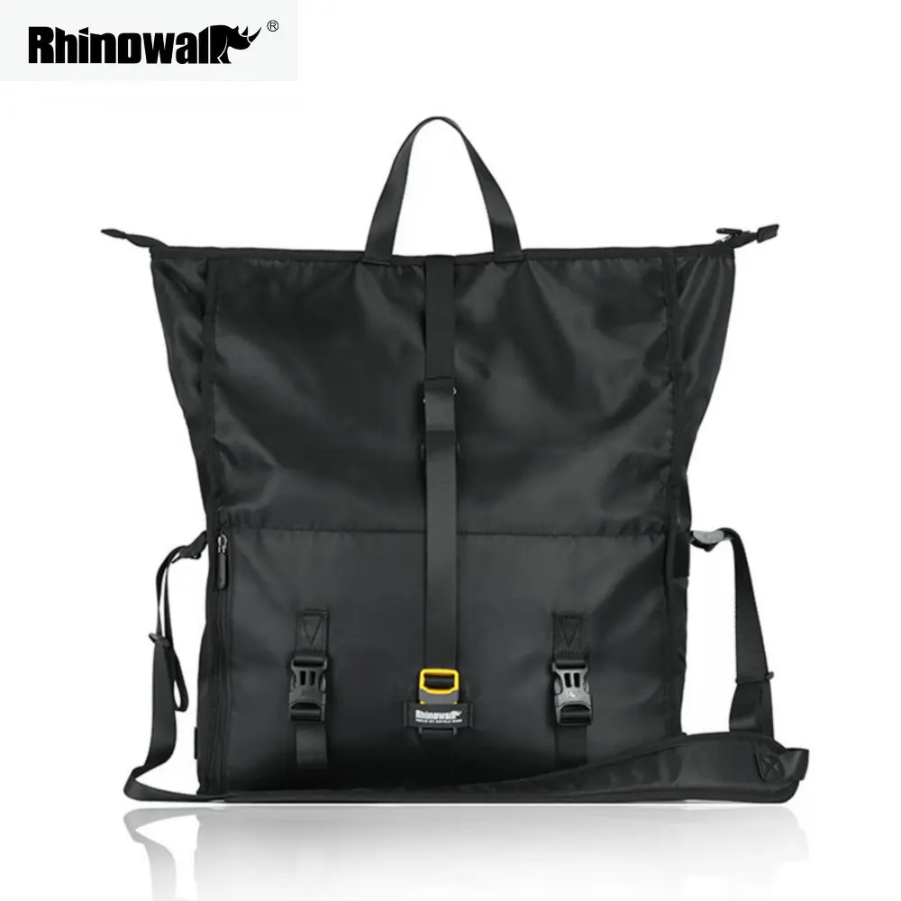 Rhinowalk велосипедная сумка на заднюю стойку, сумка для велосипедного седла, сумка для хранения, дорожная сумка для мужчин и женщин, сумка для фитнеса и бизнеса, Повседневная сумка
