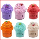 2021 Набор для творчества, слайм, пушистые товары, фруктовый слайм, ароматерапия, давление, детское печенье, слайм, аксессуары, игрушки для детей