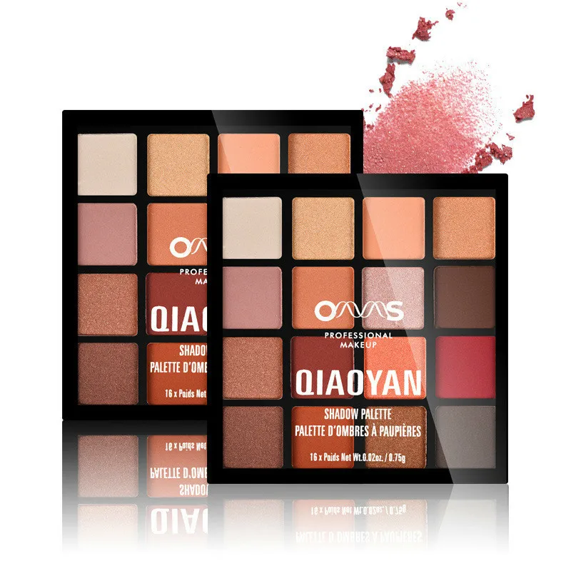 16 Новое поступление очаровательный Макияж Тени для век палитра цветов макияж