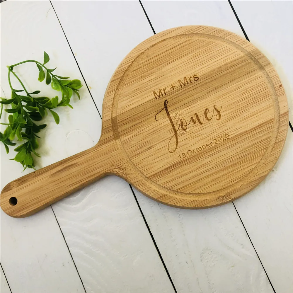 Персонализированная разделочная доска из бамбука персонализированные подарки