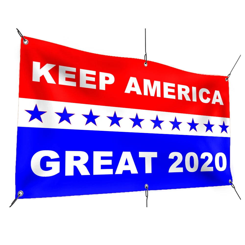 Пользовательская печать ПВХ виниловые политические голосовые баннеры|Флаги