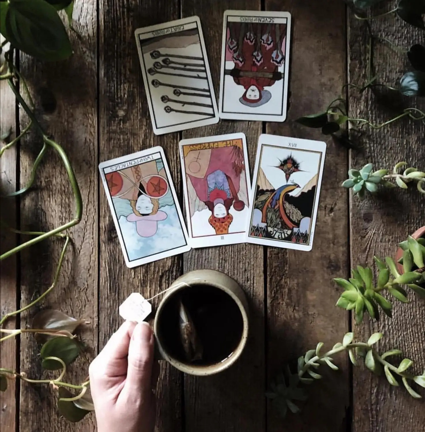Aquarian Tarot 100% оригинальная колода английская версия карточная игра настольная |
