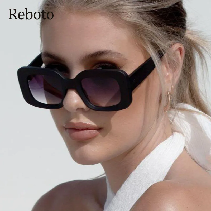 

Очки солнцезащитные женские в полоску, квадратные большие градиентные солнечные очки, роскошные дизайнерские, UV400