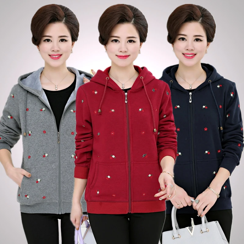 Женские толстовки с капюшоном осень зима корейского размера плюс Женская