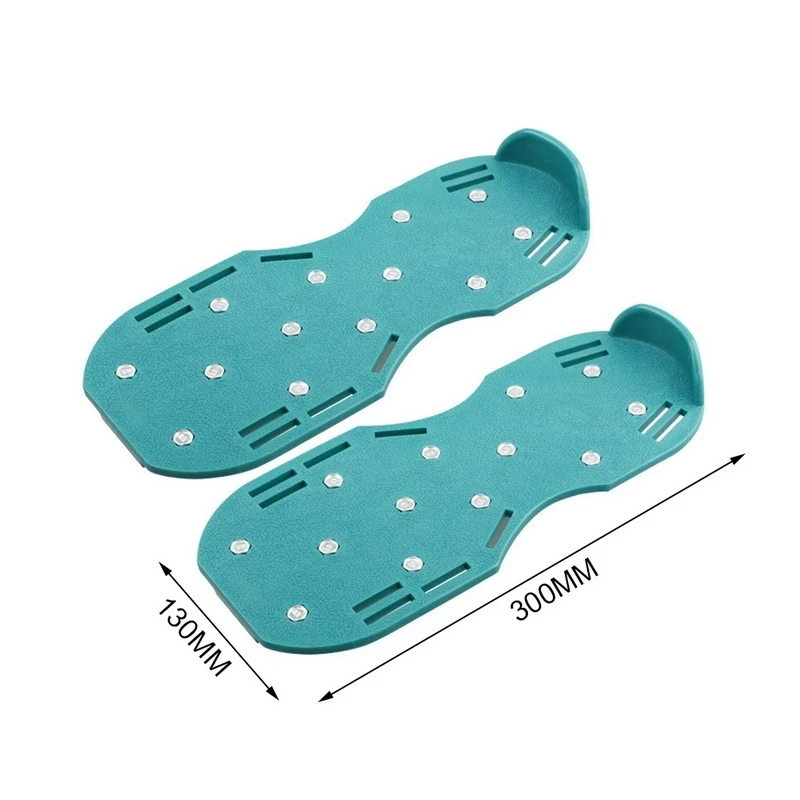 1Pair Grass Spiked Gardening Walking Revitalizing Lawn Aerator Sandals Shoes Nail Tool Cultivator Yard Garden | Инструменты