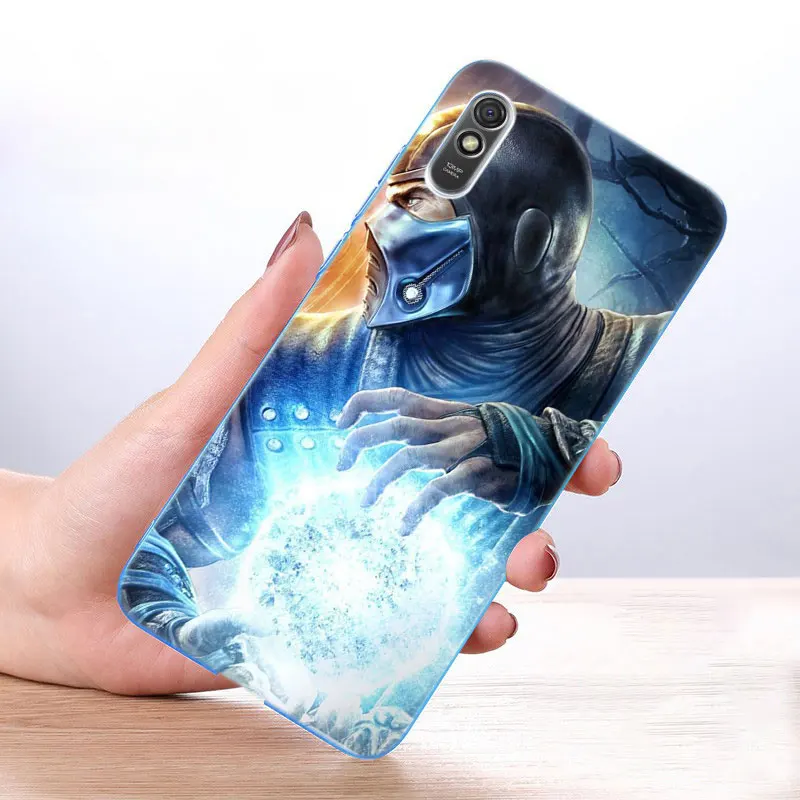 hot mortal kombat silicone phone case for xiaomi redmi note 10 9 pro max 10s 9s 8t 8 8a 9 9a 9c 9t k40 pro 5g soft cover free global shipping