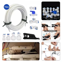 14 quick connect pipe fittings reverse connectors kit for water filter system 15m water supply hose connector pipe fittings