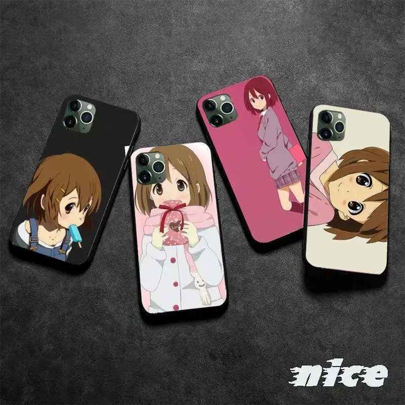 

PENGHUWAN K-on! Hirasawa Yui Phone Case for iphone etui 11 12 pro se2 max xr xs x 7 8 6s 5s plus mini smart Fundas Coque Cover