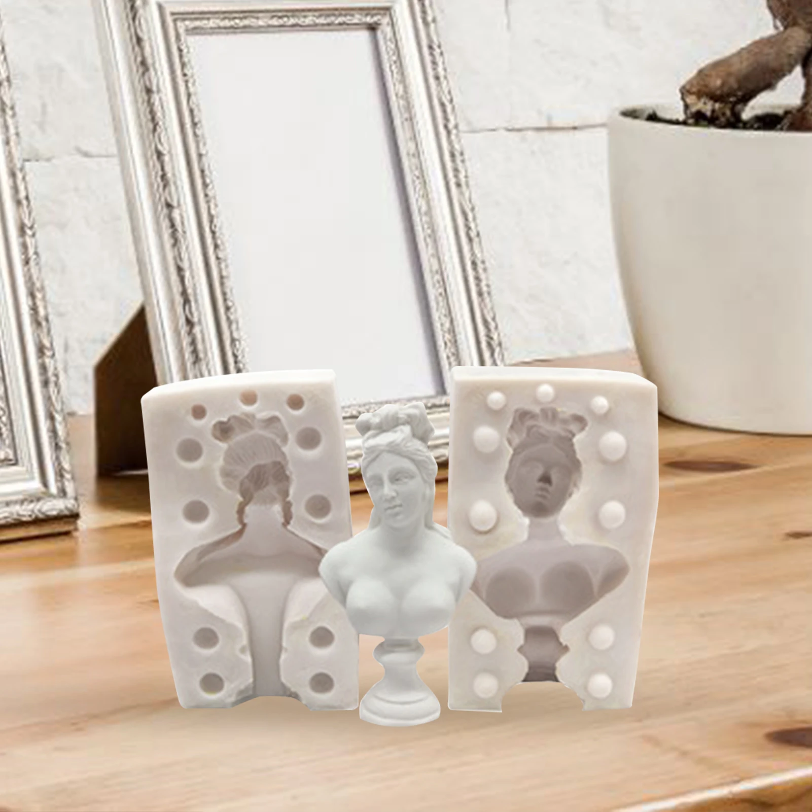 Силиконовая форма для тела 3D обнаженная женская со сломанной рукой сделай сам