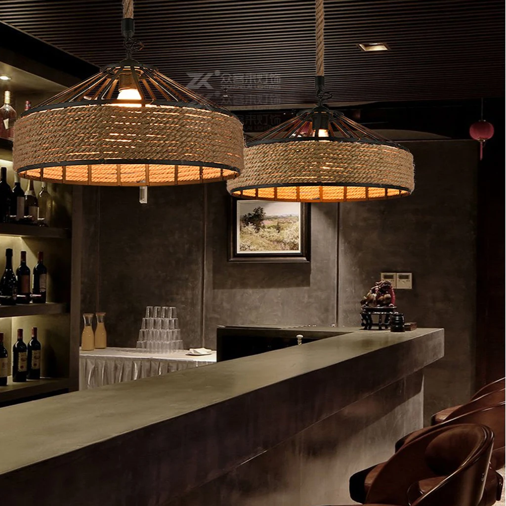 Металлический светильник в винтажном стиле декоративный металлический | Лампы и