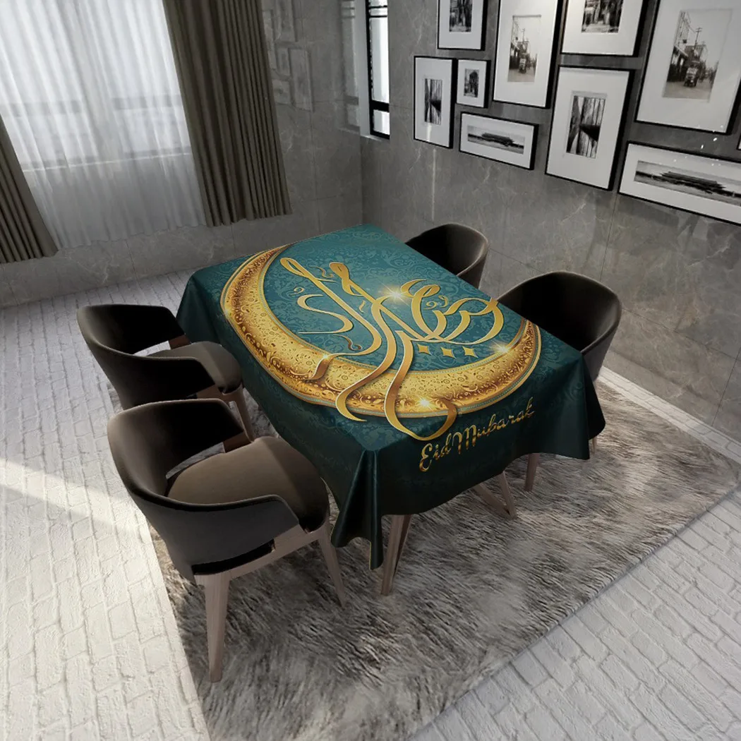 

Cover Table Cloth Decor Decoration Dining Hotel Islamic Offices Parties