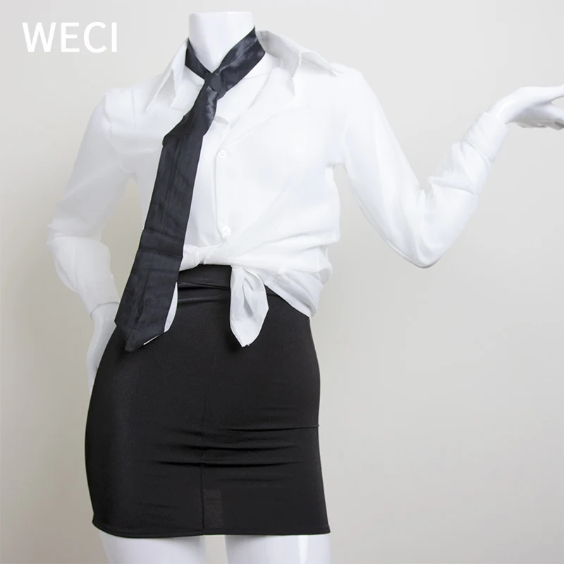 Женский костюм для учителей WECI классический эротический косплея форма секретаря