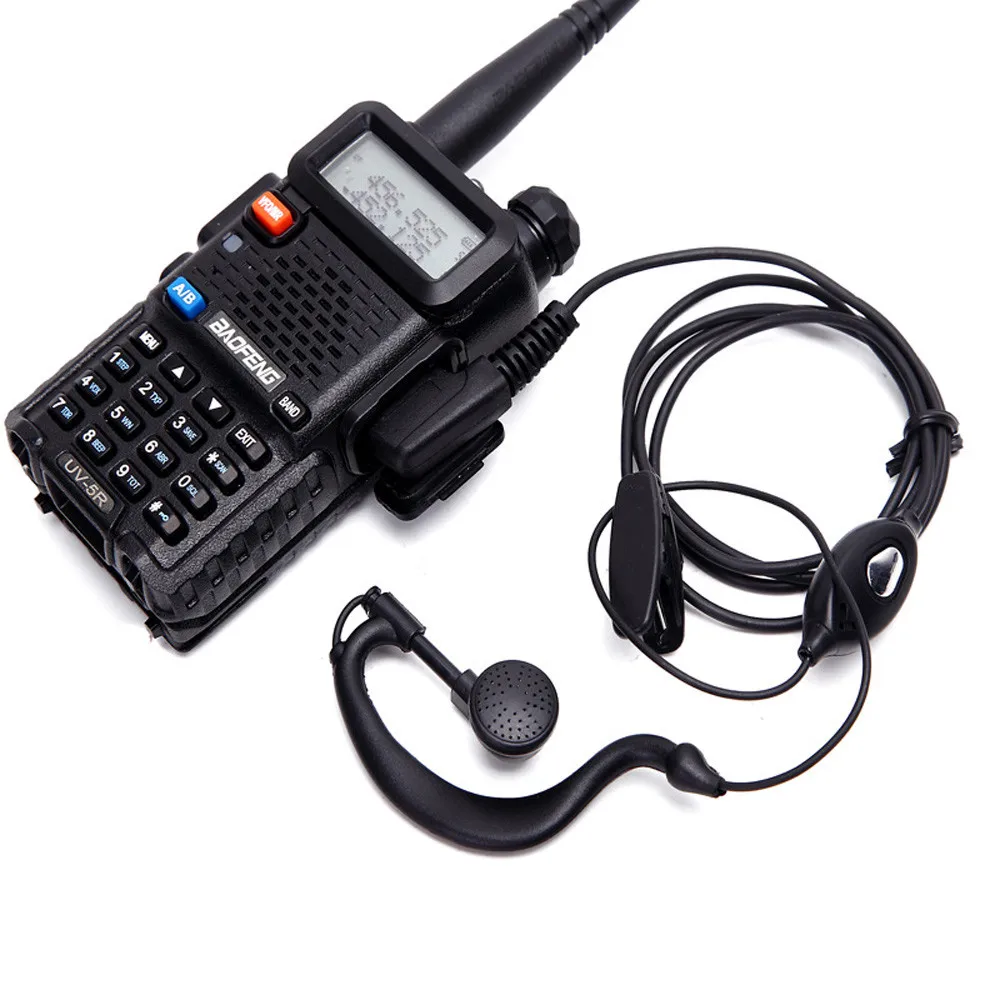 Двухсторонний Радиоприемник динамик для Baofeng UV5R серии Walkie Talkie 3 5 мм наушники с