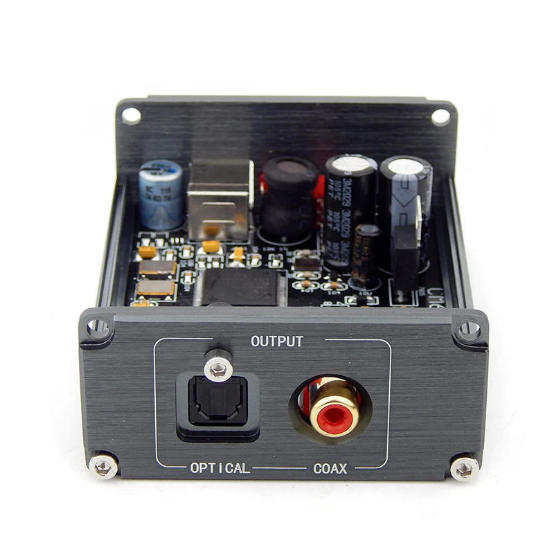 HiFi аудио USB декодер CM6631 к коаксиальному оптическому волокну лучшее I2S / SPDIF