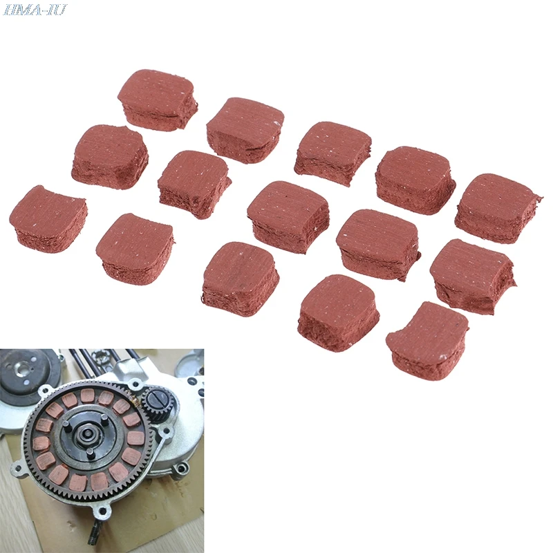 

2 Stroke Bicycle Motorized Engine Bike 15Pcs Clutch Pads FOR 49cc 66cc 80cc