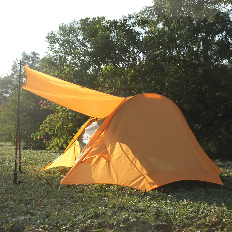 

Self-driving off ground tent single camping hammock outdoor fishing folding camping bed waterproof and windproof