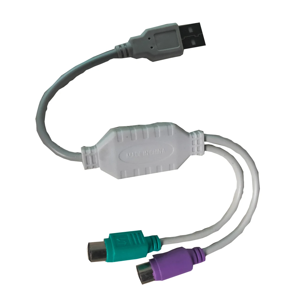 USB порт конвертер мужчина к PS/2 PS2 клавиатура мышь Женский адаптер для кабельного