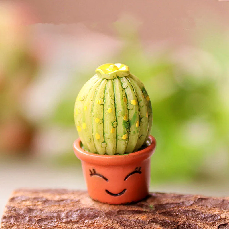 

High Quality Lifelike Artificial Succulents Plant Garden Miniature Fake Cactus Eco-Friendly Home Office Desktop Decorations