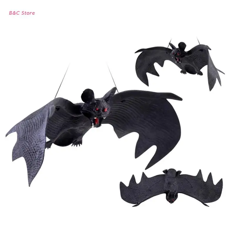 

24BC 3 шт./компл. украшение для Хэллоуина, имитация животного, страшная подвеска