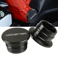 motorcycle frame plug cap kit scrambler classic icon 2015 2018 swing arm hole plugs covers for ducati monster 797 2017 2018 2016