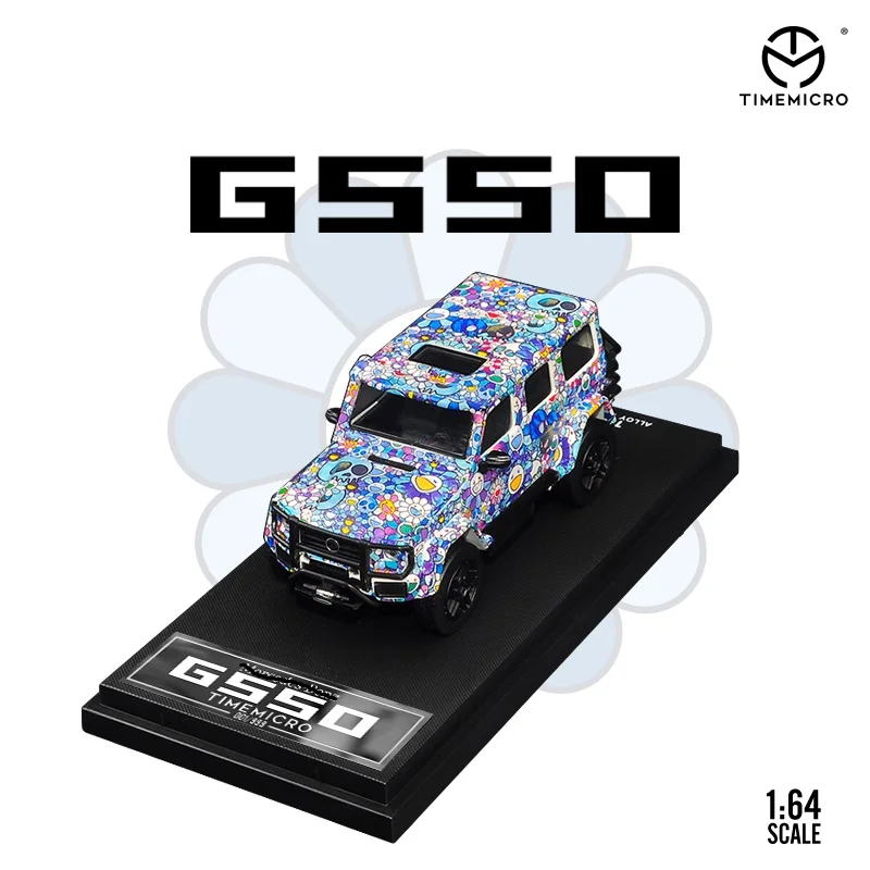 

Timemicro 1:64 Benz Brabu G550 Подсолнух череп модель автомобиля