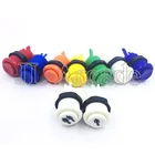 20 шт.лот Оригинальные американские кнопочные кнопки Happ (короткий) с микропереключателем для аркадной машины Mame Jamma ПК Игр