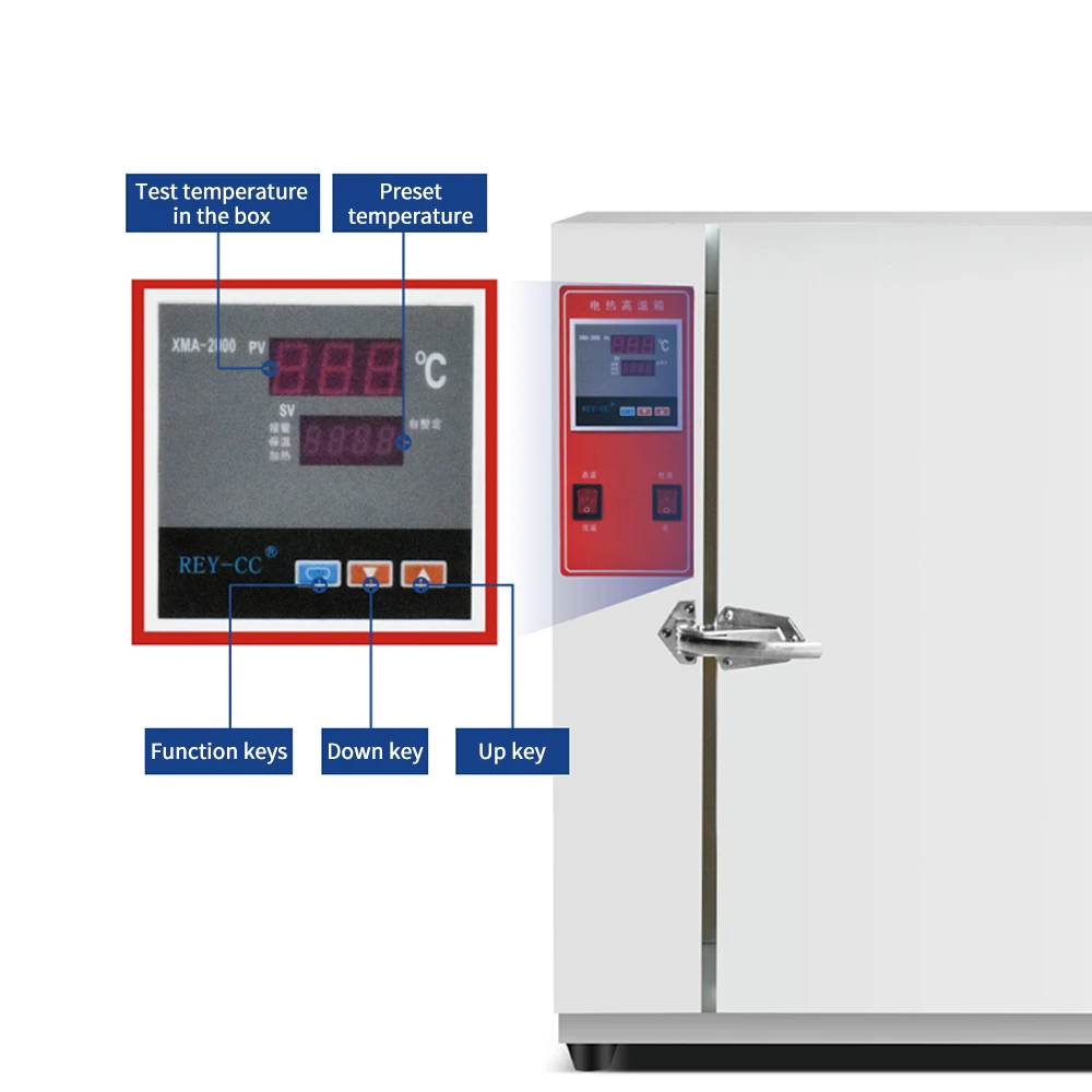 Высокая температура постоянная сушки печь 500 градусов Цельсия промышленные