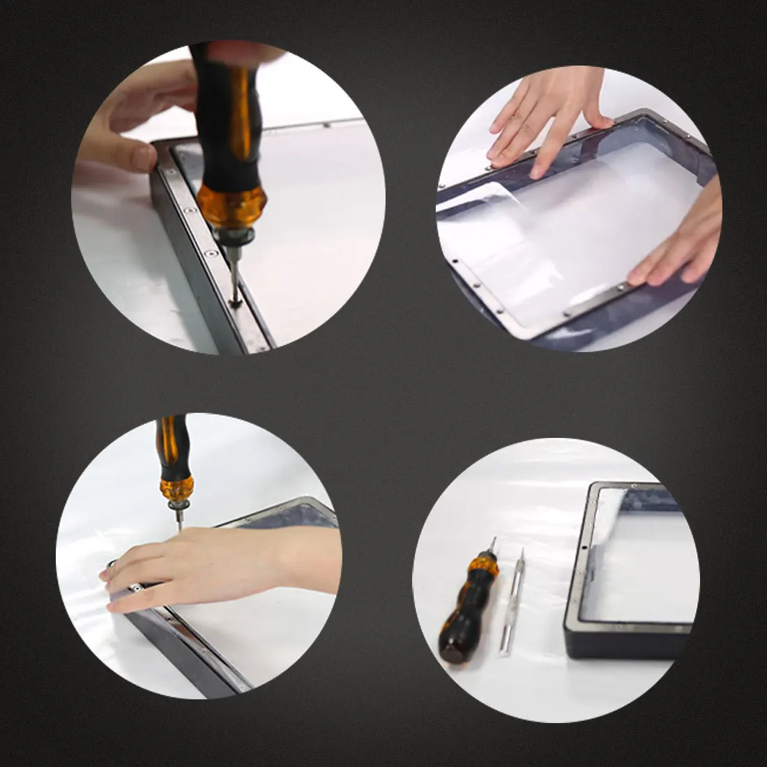 

2Pcs 210 X 160mm 5.5 Inches 3D LCD Light Curing Printer FEP Release Film For YDM-1LC-12065 2021 New Arrival