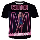 Новинка 2021, модная футболка в стиле Mariah Carey, хип-хоп, мужские и женские футболки с 3D принтом, новые летние топы